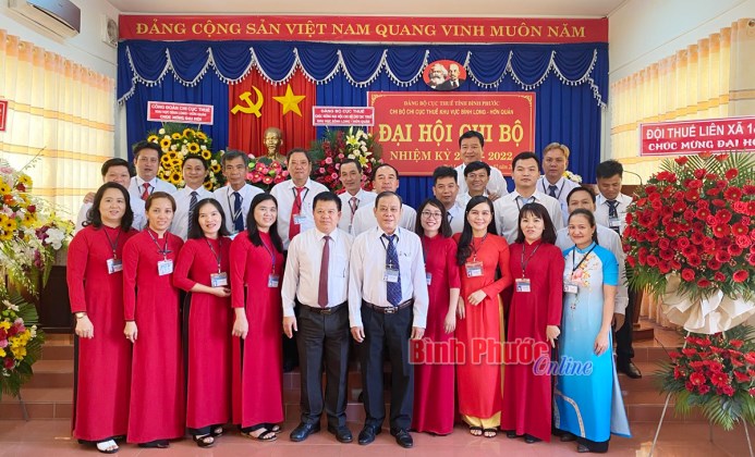 Đại hội Chi bộ Chi cục thuế khu vực Bình Long - Hớn Quản