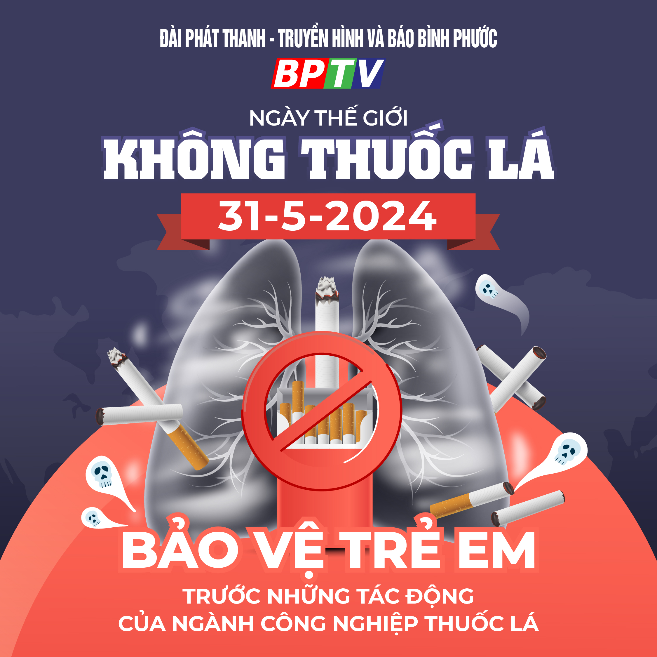 Ngày Thế giới không thuốc lá 31-5-2024