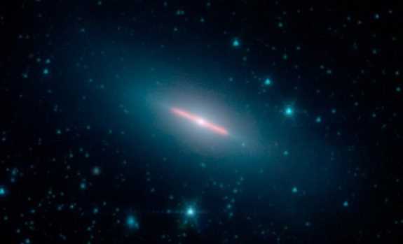 Kính viễn vọng Spitzer của NASA phát hiện một thiên hà mới Kính viễn vọng Spitzer của NASA phát hiện một thiên hà mới