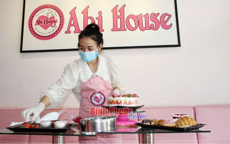 Nghệ thuật trên từng chiếc bánh