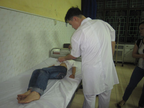 Vụ ngộ độc sữa: 12 học sinh đã xuất viện Vụ ngộ độc sữa: 12 học sinh đã xuất viện
