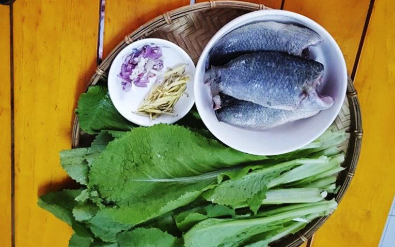 Ngọt mát canh rô đồng