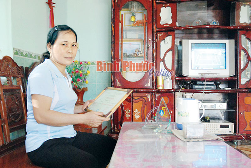 Người cán bộ chi hội phụ nữ nhiệt tình