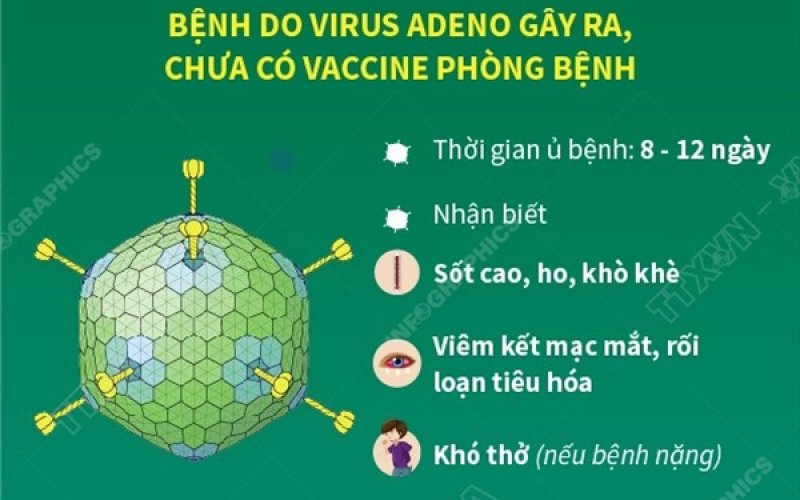 Nhận biết trẻ em mắc virus Adeno và cách phòng tránh