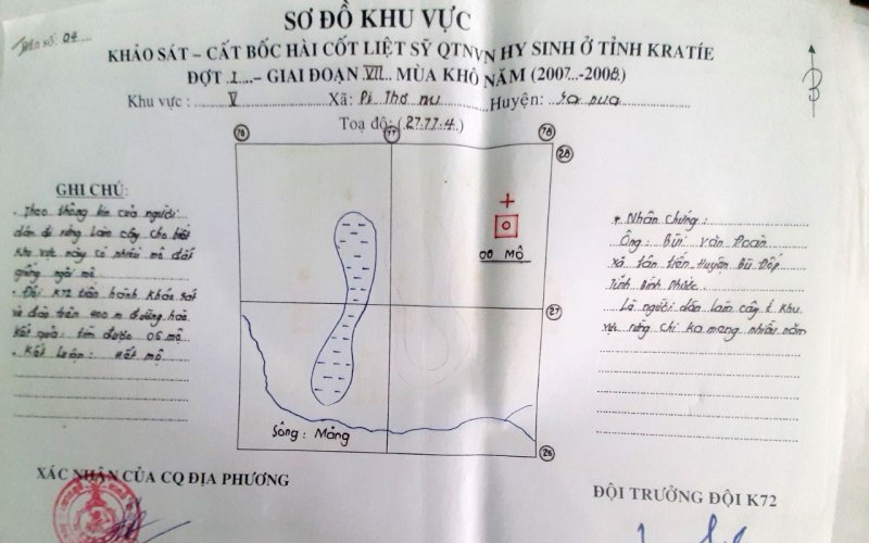 Nhắn tìm danh tính liệt sĩ