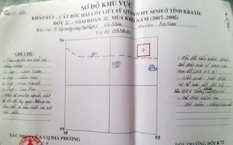 Nhắn tìm danh tính liệt sĩ