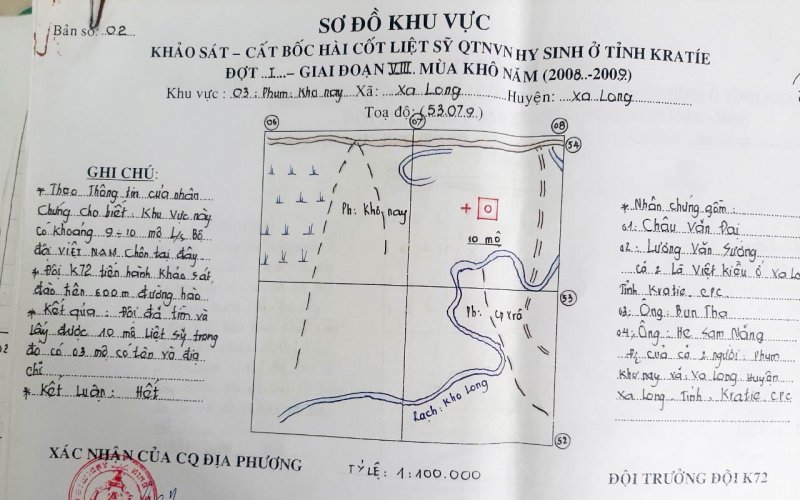 Nhắn tìm danh tính liệt sĩ