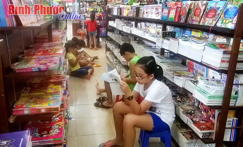 Nhà sách trở thành thư viện hữu ích