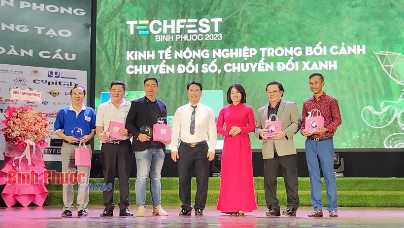 Nhiều dấu ấn tại Techfest Bình Phước 2023