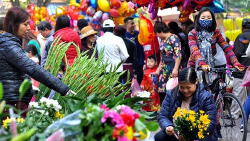 Nhớ thương chợ tết