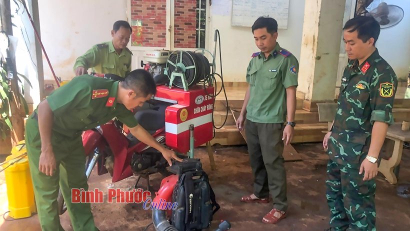 Nỗ lực phòng, chống cháy rừng