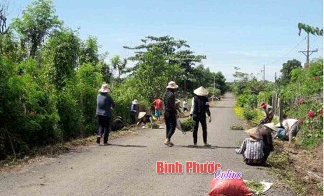Phụ nữ Bù Đốp góp sức xây dựng nông thôn mới Phụ nữ Bù Đốp góp sức xây dựng nông thôn mới