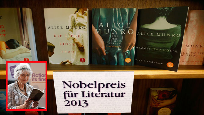 Bà nội trợ đoạt giải Nobel văn học Bà nội trợ đoạt giải Nobel văn học