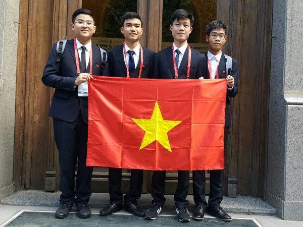 Việt Nam giành hai huy chương vàng Olympic Hóa học quốc tế Việt Nam giành hai huy chương vàng Olympic Hóa học quốc tế