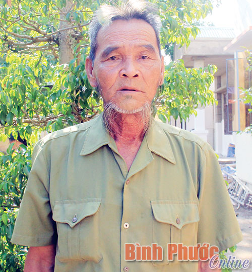 Ông Mã Văn Coỏng - thương binh 47 tuổi đảng gương mẫu