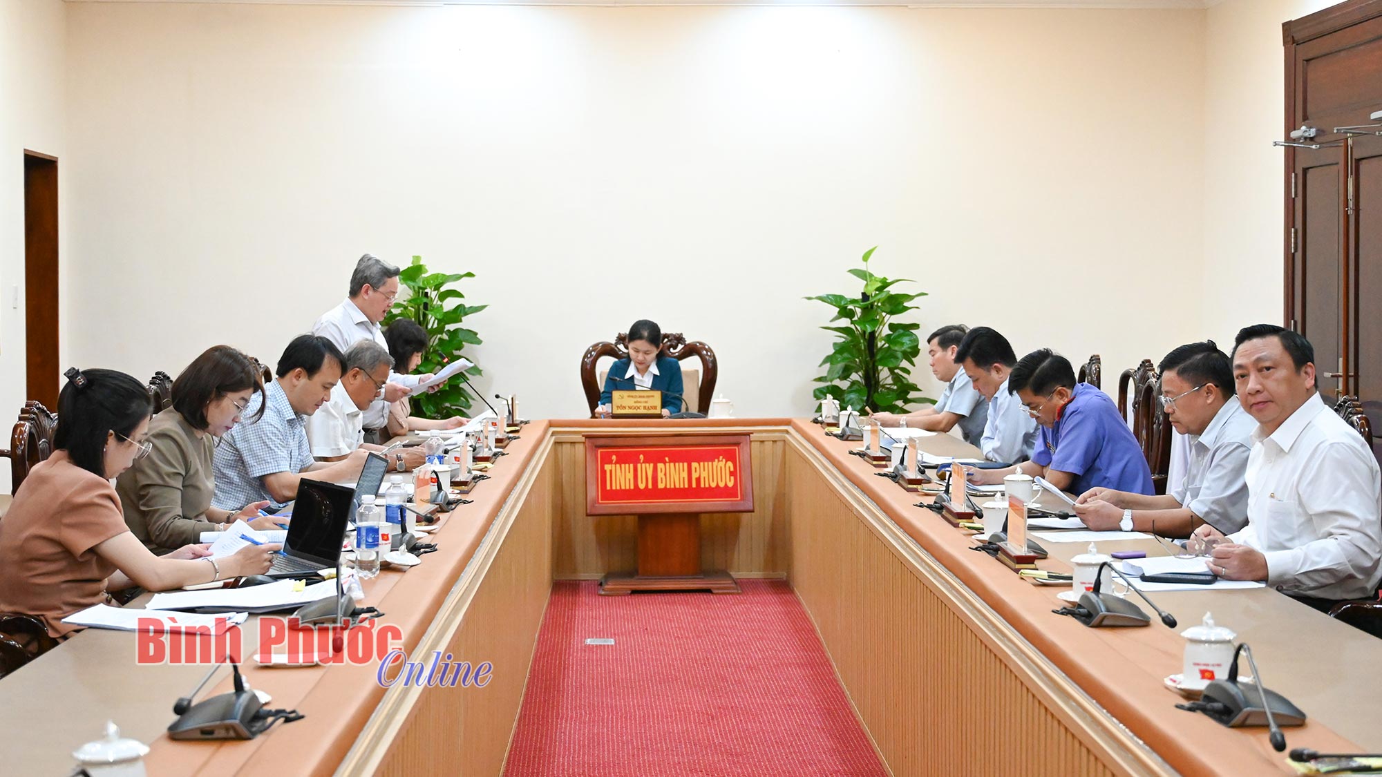 Phiên họp lần thứ 12 Ban Chỉ đạo phòng chống tham nhũng, lãng phí, tiêu cực tỉnh Bình Phước Phiên họp lần thứ 12 Ban Chỉ đạo phòng chống tham nhũng, lãng phí, tiêu cực tỉnh Bình Phước
