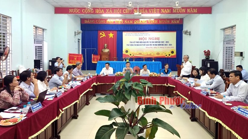 Phát động thi đua năm học 2023-2024