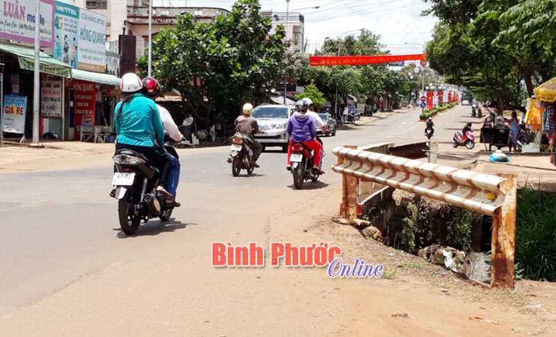 Cầu Lò Heo đã được khắc phục
