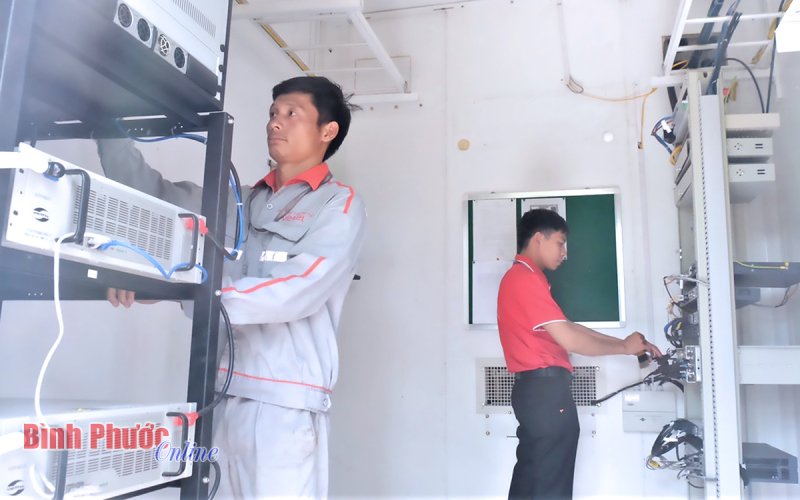 Phủ sóng 4G trên tuyến biên giới Phủ sóng 4G trên tuyến biên giới