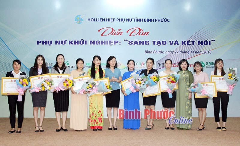 Diễn đàn phụ nữ khởi nghiệp: “Sáng tạo và kết nối” Diễn đàn phụ nữ khởi nghiệp: “Sáng tạo và kết nối”