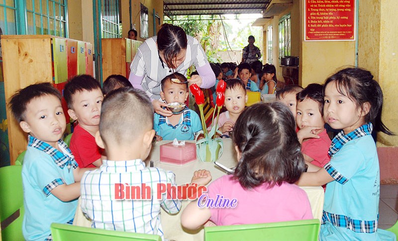 Phước Long nâng chất giáo dục mầm non Phước Long nâng chất giáo dục mầm non