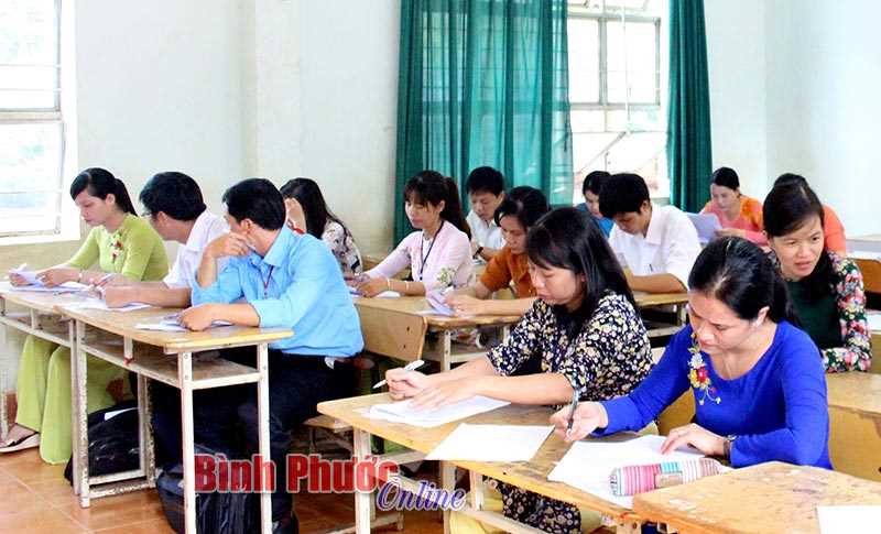PHÚ RIỀNG: 110 giáo viên bậc THCS thi dạy giỏi cấp huyện PHÚ RIỀNG: 110 giáo viên bậc THCS thi dạy giỏi cấp huyện