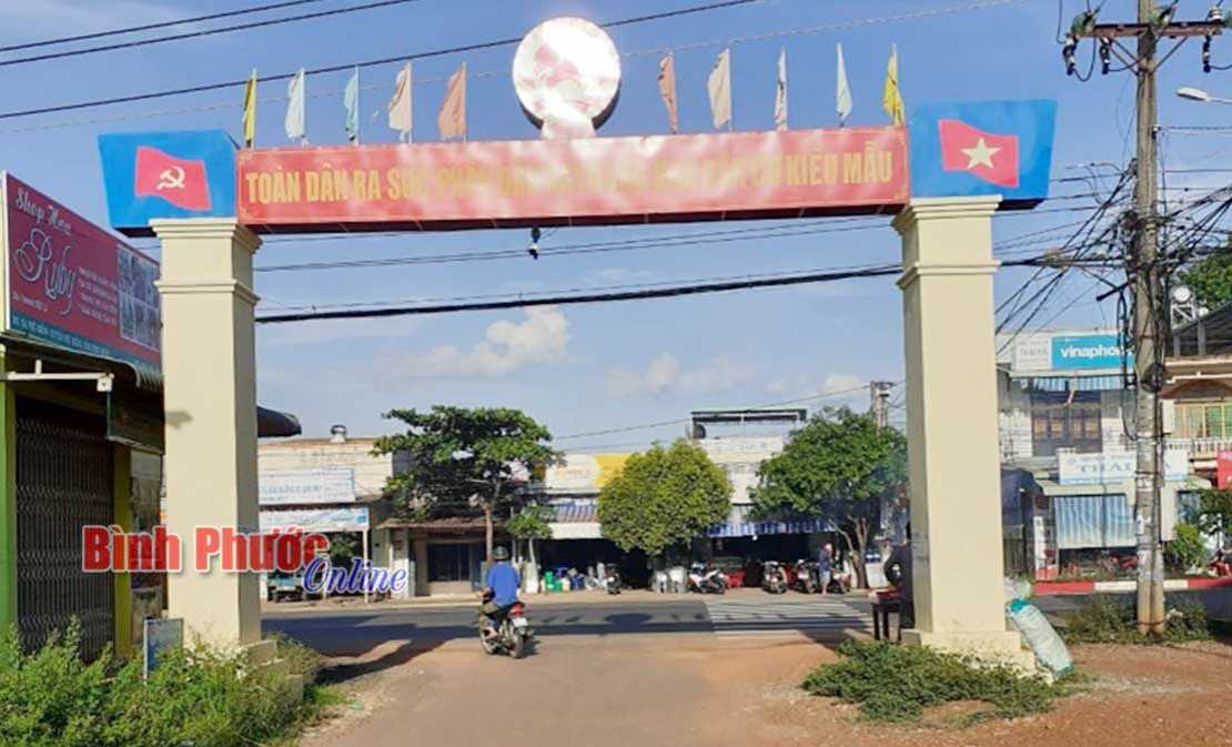Phú Riềng xây dựng khu dân cư kiểu mẫu Phú Riềng xây dựng khu dân cư kiểu mẫu