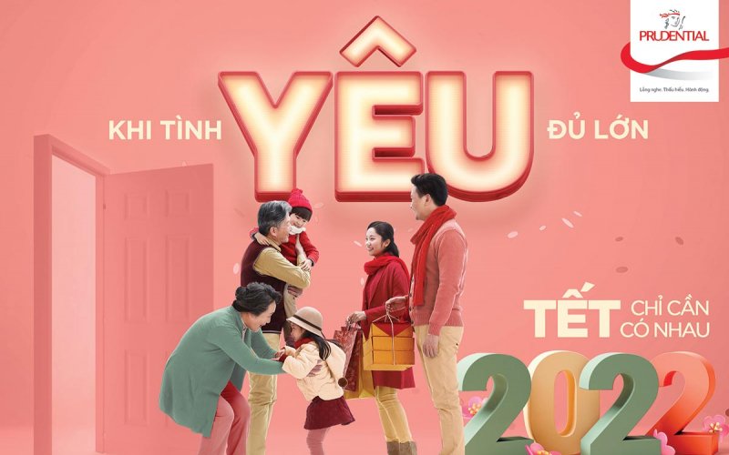 Prudential chúc mừng năm mới 2022