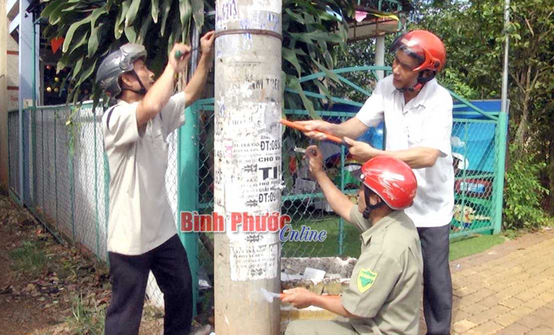 Chấn chỉnh quảng cáo, rao vặt không đúng quy định Chấn chỉnh quảng cáo, rao vặt không đúng quy định