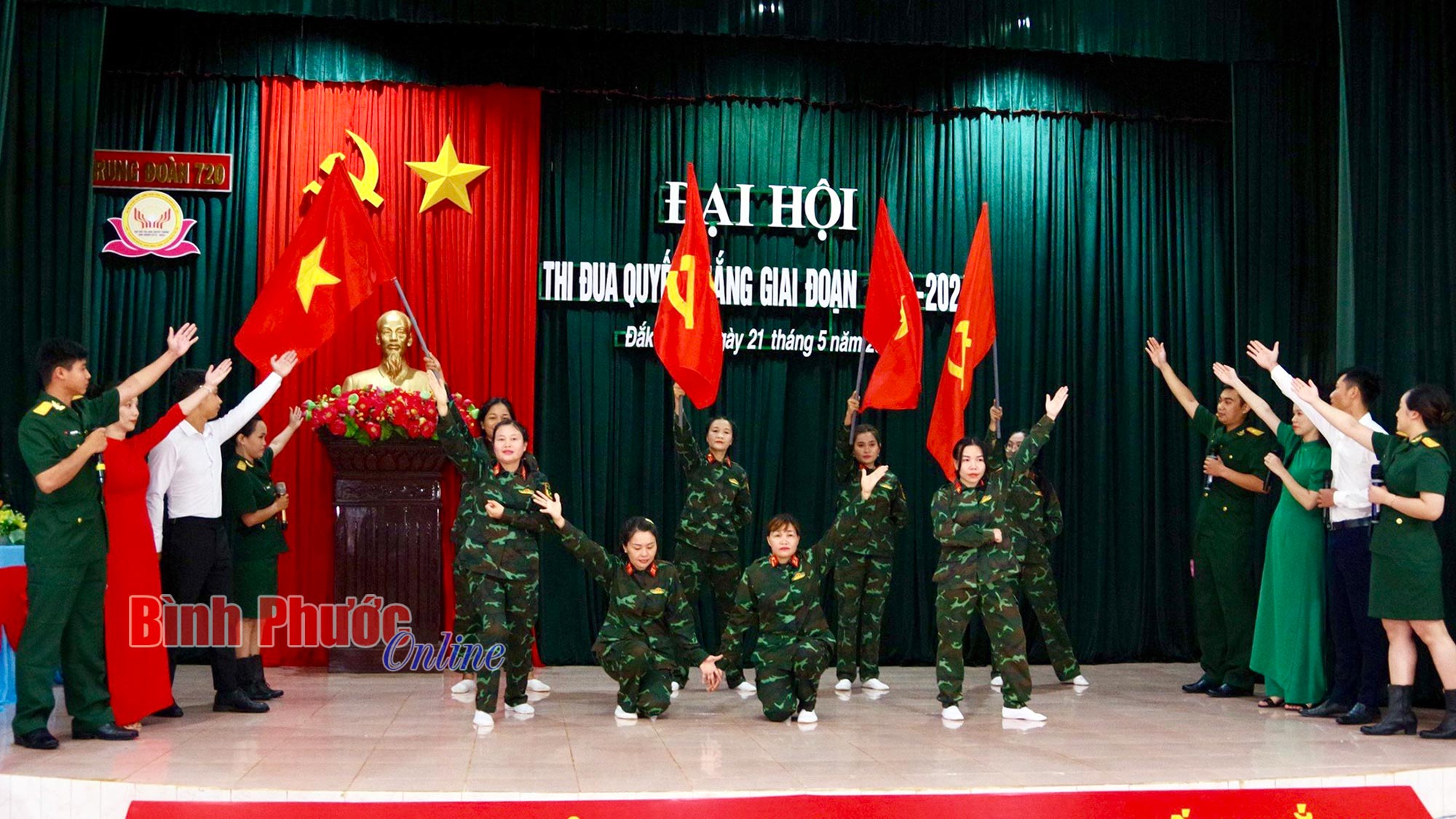 Đại hội thi đua quyết thắng tại Trung đoàn 720 Đại hội thi đua quyết thắng tại Trung đoàn 720