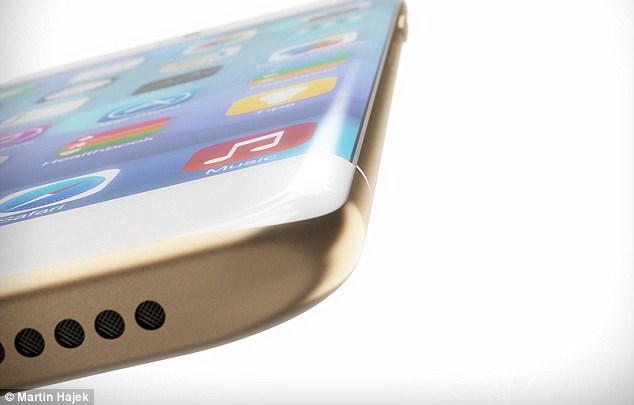 Mẫu iPhone màn hình cong có thể sẽ xuất hiện trong năm tới Mẫu iPhone màn hình cong có thể sẽ xuất hiện trong năm tới