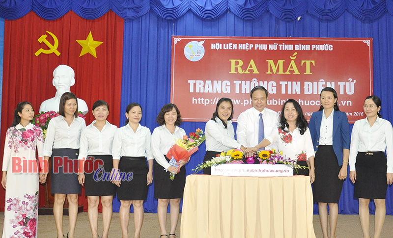 Ra mắt trang thông tin điện tử Hội Liên hiệp Phụ nữ tỉnh Ra mắt trang thông tin điện tử Hội Liên hiệp Phụ nữ tỉnh