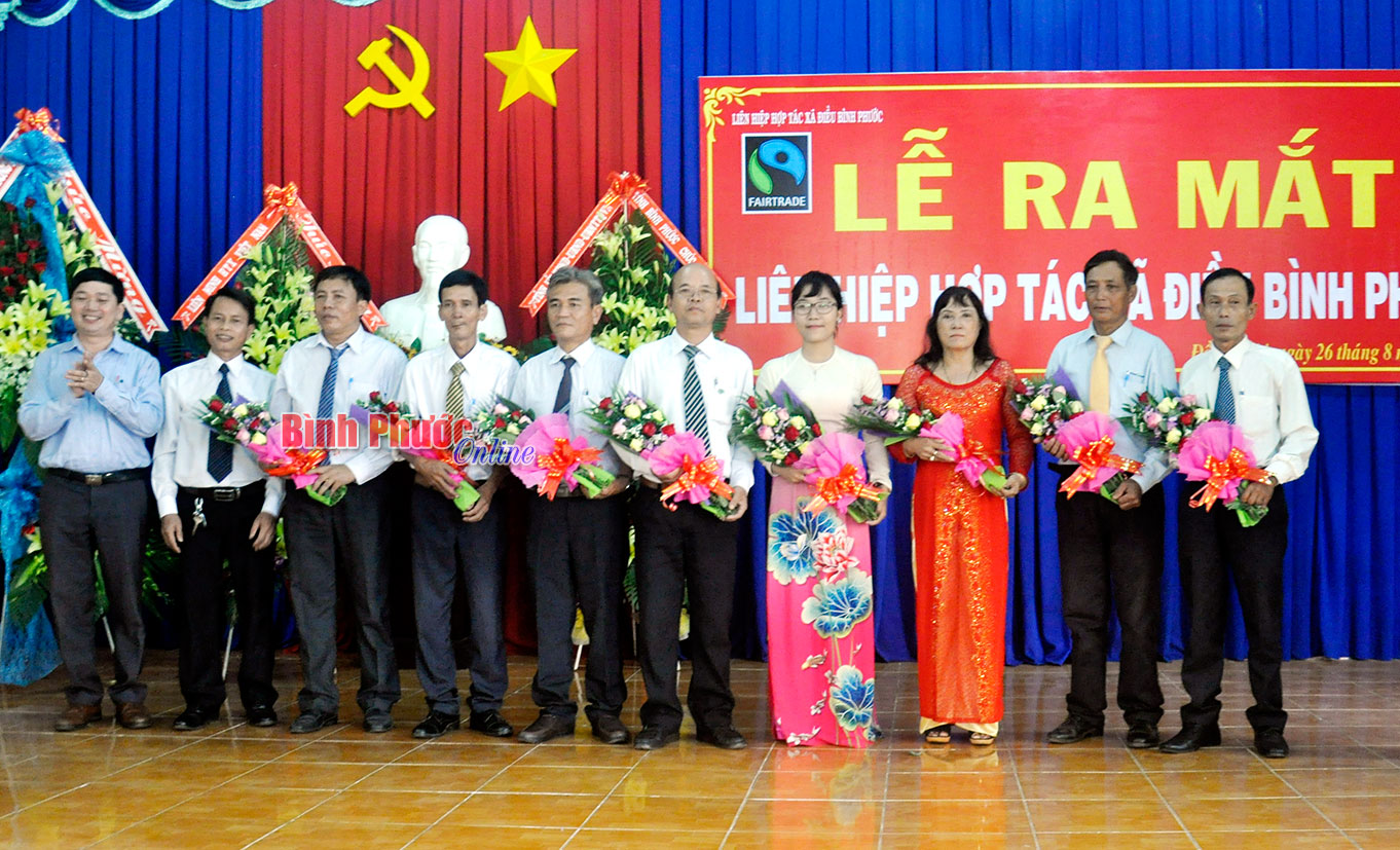 Ra mắt Liên hiệp hợp tác xã điều Bình Phước Ra mắt Liên hiệp hợp tác xã điều Bình Phước