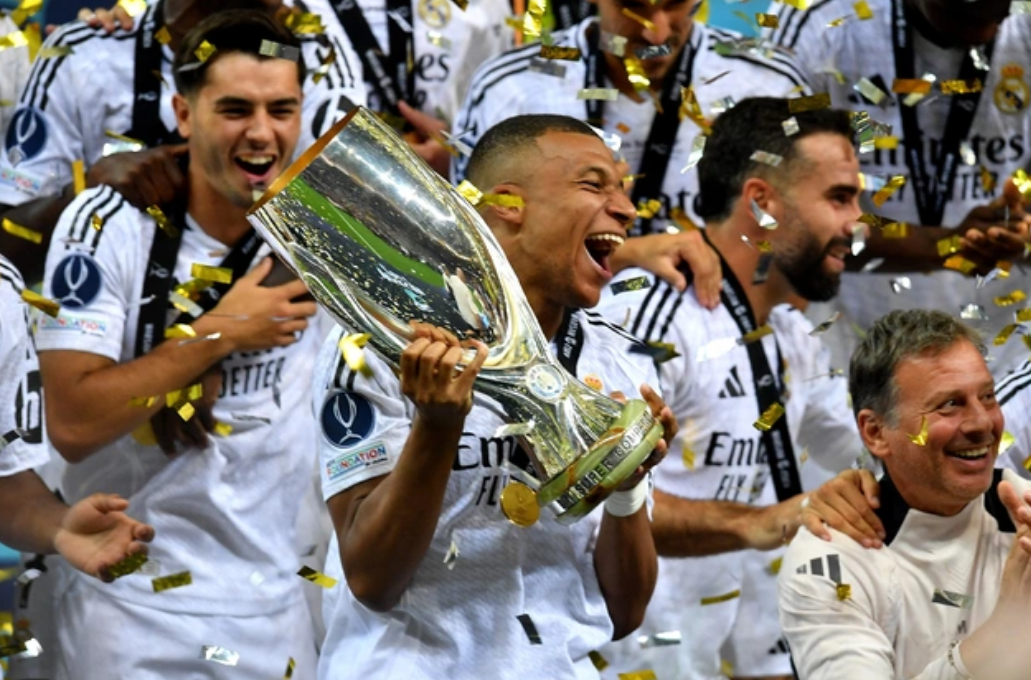 Real Madrid đoạt Siêu cúp châu Âu 2024 Real Madrid đoạt Siêu cúp châu Âu 2024