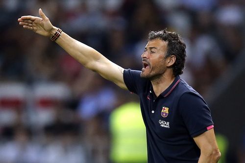 HLV Enrique bình thản khi Barcelona bị cầm hòa HLV Enrique bình thản khi Barcelona bị cầm hòa