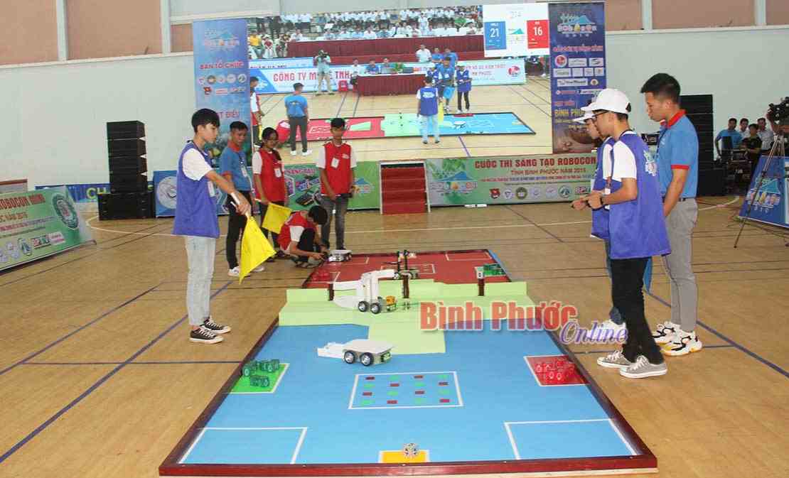 Cần nâng mức độ khó cuộc thi sáng tạo robocom mini Cần nâng mức độ khó cuộc thi sáng tạo robocom mini