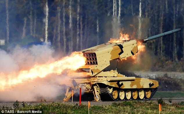 Reuters: OSCE phát hiện rocket hạng nặng của Nga ở Donbass