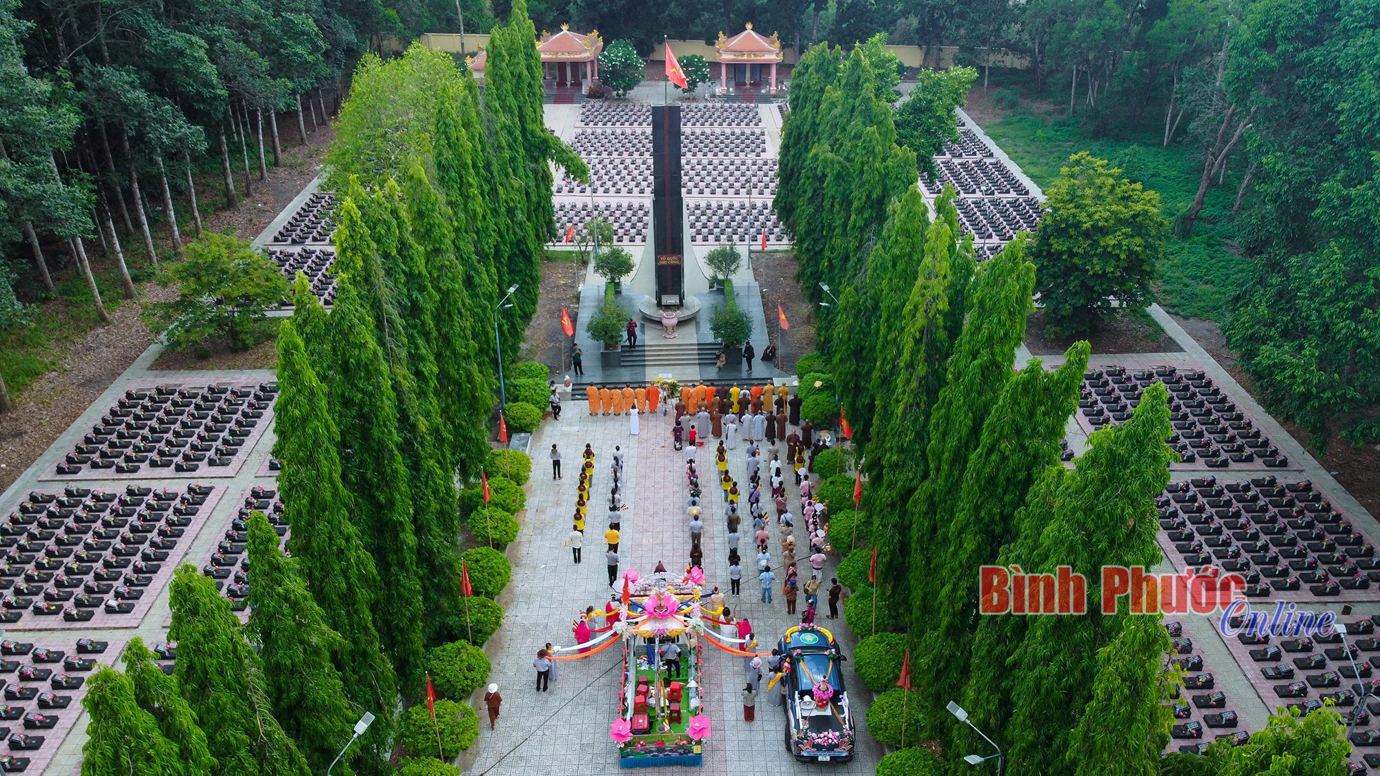 Sắc màu Vesak 2025 trên đất Bình Phước