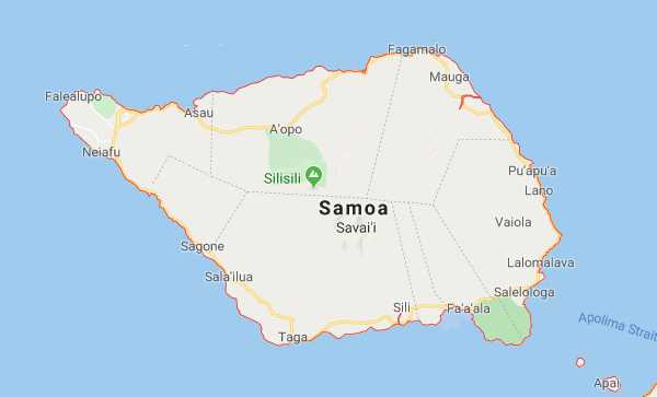 Động đất mạnh ngoài khơi đảo quốc Samoa ở Thái Bình Dương Động đất mạnh ngoài khơi đảo quốc Samoa ở Thái Bình Dương