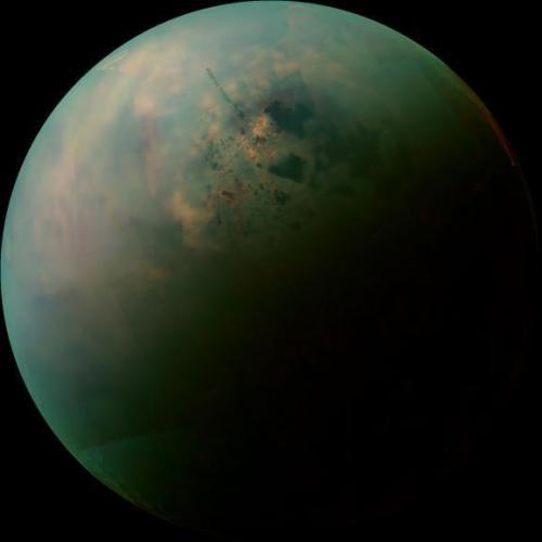 Tàu Cassini truyền tín hiệu của Titan về Trái đất Tàu Cassini truyền tín hiệu của Titan về Trái đất