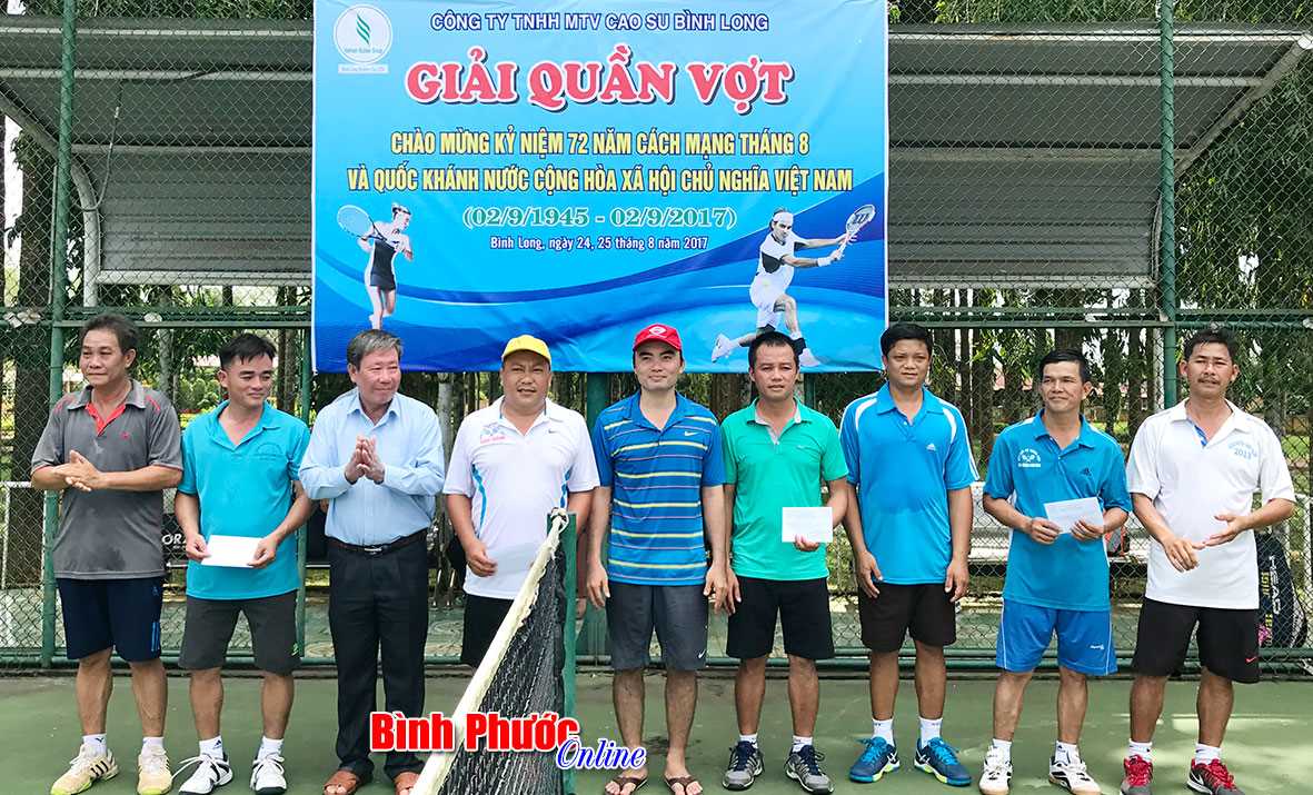 Sôi nổi thể thao chào mừng Quốc khánh 2-9 ở Cao su Bình Long