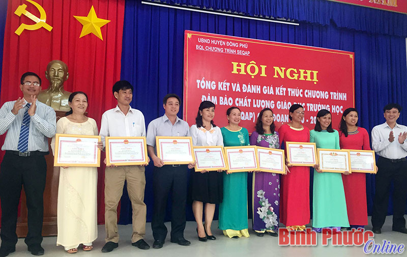 3 tỷ 316,06 triệu đồng thực hiện Chương trình SEQAP 3 tỷ 316,06 triệu đồng thực hiện Chương trình SEQAP