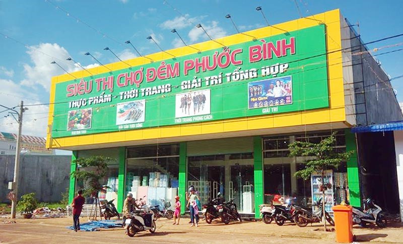 Phước Long có siêu thị đầu tiên