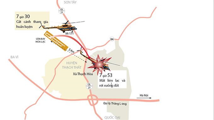 Diễn biến vụ máy bay Mi-171 rơi tại Hà Nội Diễn biến vụ máy bay Mi-171 rơi tại Hà Nội