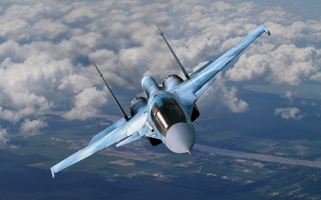 Nga: Su-34 lần đầu trang bị tên lửa không đối không tại Syria
