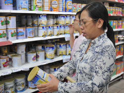 Giá sữa lại tăng Giá sữa lại tăng