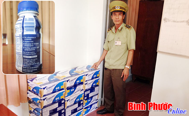 Thu 450 chai sữa Ensure “không được bán tại Việt Nam”
