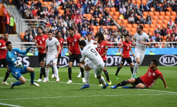Gimenez tỏa sáng, Uruguay nhọc nhằn đánh bại Ai Cập ở phút 90 Gimenez tỏa sáng, Uruguay nhọc nhằn đánh bại Ai Cập ở phút 90