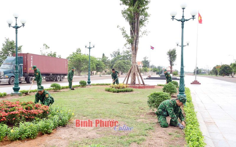 Sức trẻ xây dựng biên cương