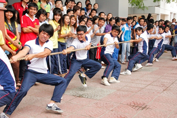 Cần phát triển môn kéo co trong trường học Cần phát triển môn kéo co trong trường học